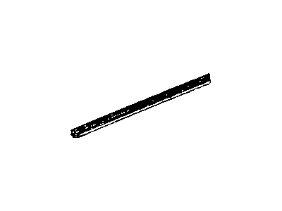 Jeep 55399211AA WEATHERSTRIP Rear Door Belt Inner Inner