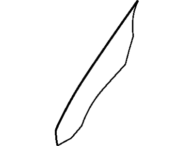 Chrysler 68068669AC GLASS Front Door