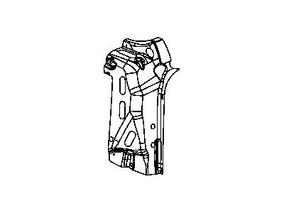 Mopar 55396624AB Reinforcement D Pillar Upper