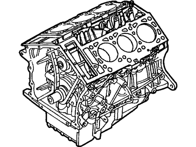 Chrysler 5018727AA BLOCK Short