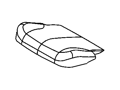 Mopar 68002382AA Frame Third Row Seat Cushion