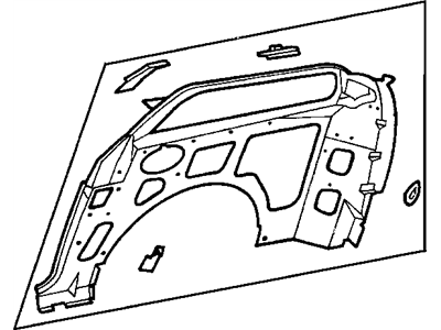 Dodge 4674739AC Inner Panel Assembly
