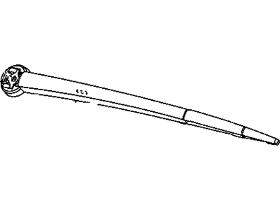 Jeep 5139835AB BLADE Rear window wiper