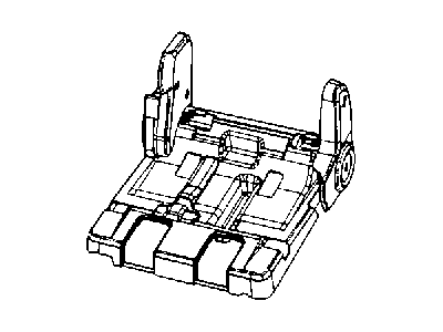 Mopar 1LL31DW1AB Shield Recliner Outboard Upper 1LL31DW1AB Mopar Shield Recliner Outboard Upper Illustration 1 of 1