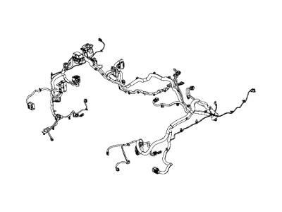 Jeep 68145823AE WIRING Headlamp to Dash