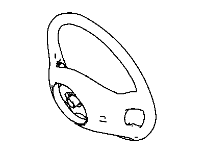 Dodge 68010421AA WHEEL Steering