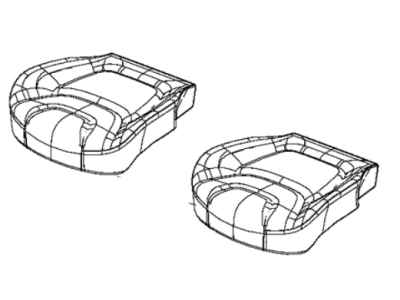 Mopar 6SS92CV5AB Cover Front Seat Cushion Mopar 6SS92CV5AB Cover Front Seat Cushion