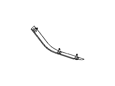 Dodge 4865915AB RETAINER Fascia