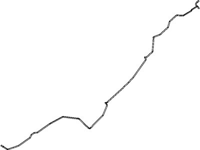 Dodge 68103034AA TUBE Heater Core Outlet