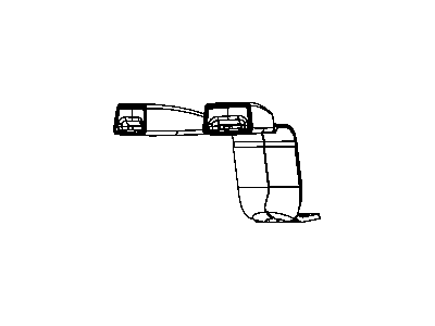 Dodge 1AN211XWAB BUCKLE ASSY BUCKLE ASSY-S/BELT