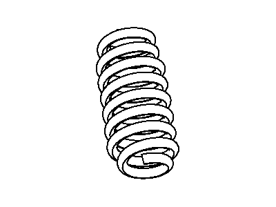 Ram 5154630AA SPRING Front Coil