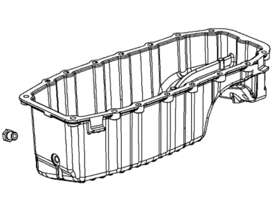 Mopar 4892916AD Pan Engine Oil Mopar 4892916AD Pan Engine Oil
