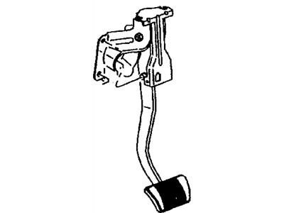 Mopar 52009562 Pad Pedal 52009562 Mopar Pad Pedal Illustration 1 of 1