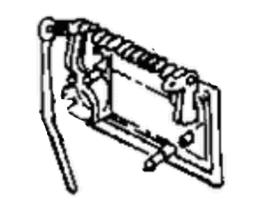 1992 Dodge Daytona Door Handle - 4615996