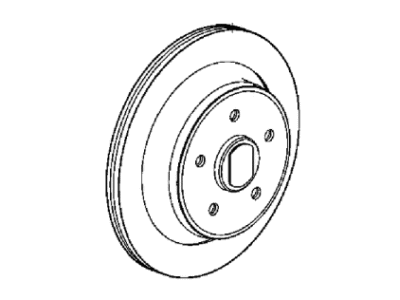 Mopar V5018411AA Rotor Brake
