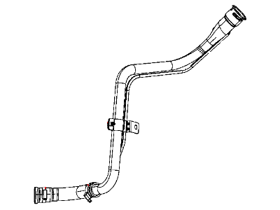 Dodge 5085380AC TUBE Fuel Filler