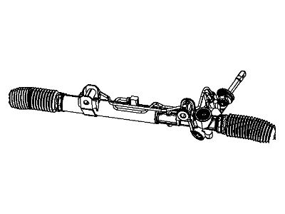 Mopar R5154517AC Gear Rack And Pinion R5154517AC Mopar Gear Rack And Pinion Illustration 1 of 1