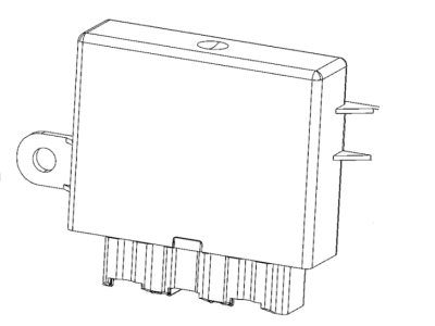 2023 Jeep Gladiator Parking Assist Distance Sensor - 4672769AE