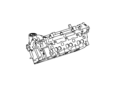 Jeep 68024814AA HEAD Cylinder Right