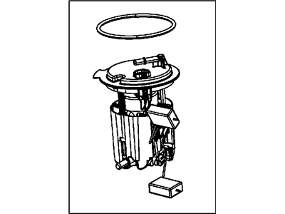 Dodge Caliber Fuel Level Sensor - 68058596AA