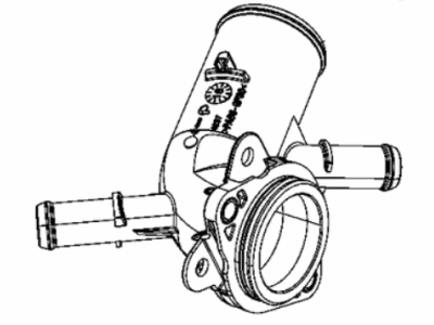 Mopar 5048157AC Tube Water Inlet