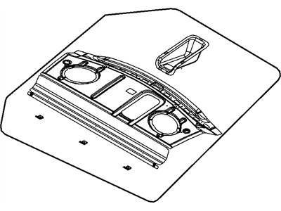 Mopar 5008827AB Panel Shelf