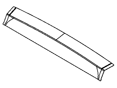 Mopar 5115678AA Reinforcement Shelf Panel Front Mopar 5115678AA Reinforcement Shelf Panel Front