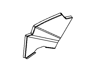 Mopar 5008814AA Support Rear Shelf Panel