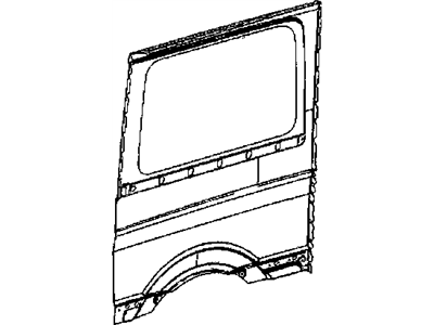Dodge 68009162AA PANEL Rear Body