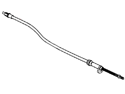 Dodge Magnum Parking Brake Cable - 4779261AD