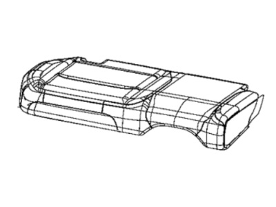 Jeep 7CH18LA3AB COVER Rear Seat Cushion Right