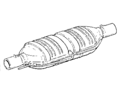 Dodge D150 Catalytic Converter - E0015142