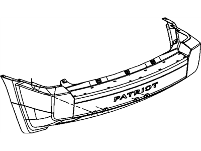 Jeep 1CR08WS2AB NERF Fascia