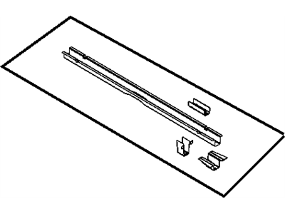 Ram 55276912AE CROSSMEMBER Rear Box