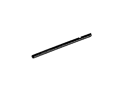 Mopar 5074016AE Weatherstrip Rear Door Belt Inner