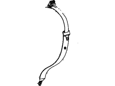 Dodge 5KM691DVAA SEAT BELT Front Outer