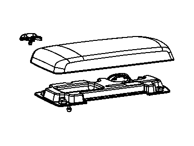 Dodge 1JS891J3AA ARMREST Console