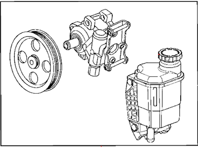 Ram 68070907AC PUMP Power Steering