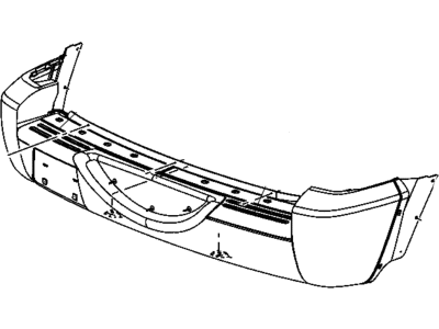 Jeep 5GE72CD7AD FASCIA Rear