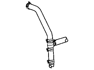 Chrysler 4598036AF TUBE & HOSE HEATER RETURN