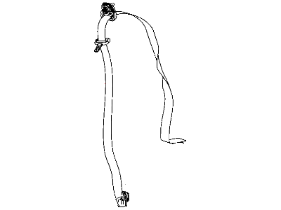 Jeep 5KM49DX9AE SEAT BELT Front Outer