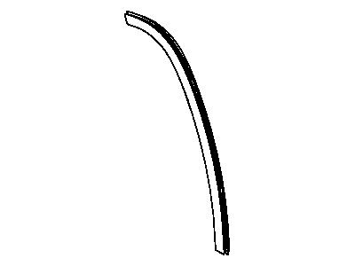 Mopar 4673934AB Weatherstrip Wheelhouse Rear Mopar 4673934AB Weatherstrip Wheelhouse Rear