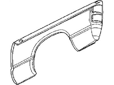 Mopar 68058046AA Panel Box Side Outer