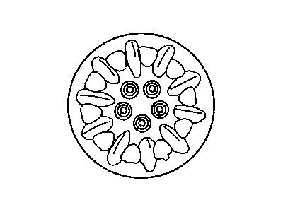 Dodge 4472568 COVER Wheel