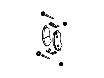 Ram 2AMV0105AA PAD KIT Front Disc Brake