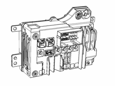 Mopar 68422051AD Radio