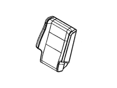 Jeep 5UR00DX9AA COVER Rear Seat Back Right