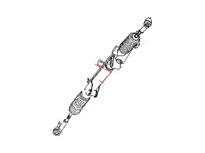Mopar 52013466AJ Gear Rack And Pinion