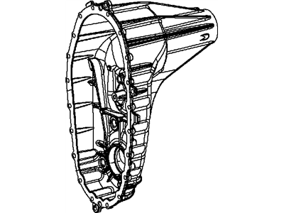 Mopar 68212434AC Case Half Rear 68212434AC Mopar Case Half Rear Illustration 1 of 1