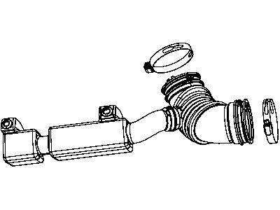 Dodge 4891895AA HOSE Clean Air